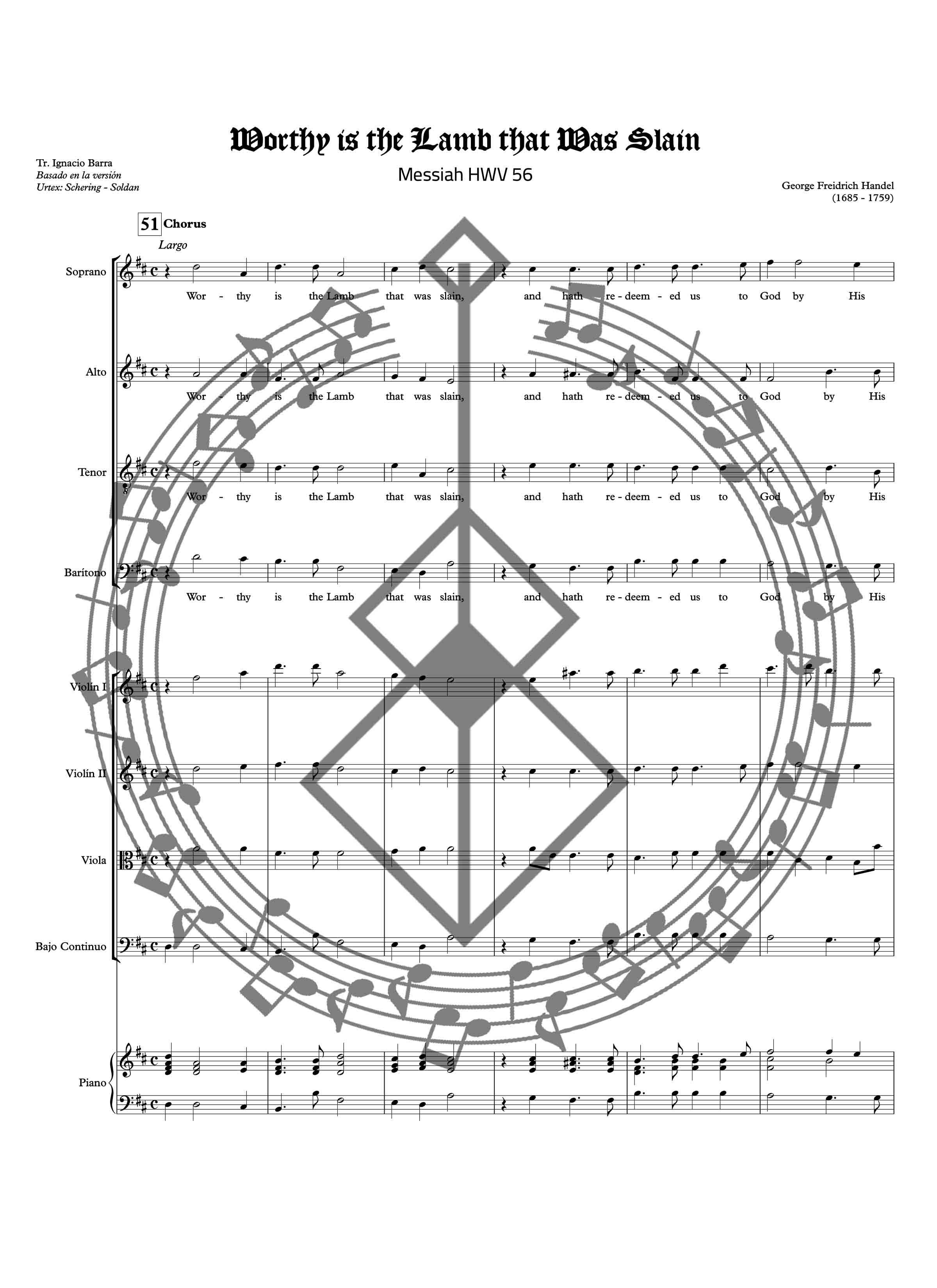 Worthy is the Lamb that Was Slain Full